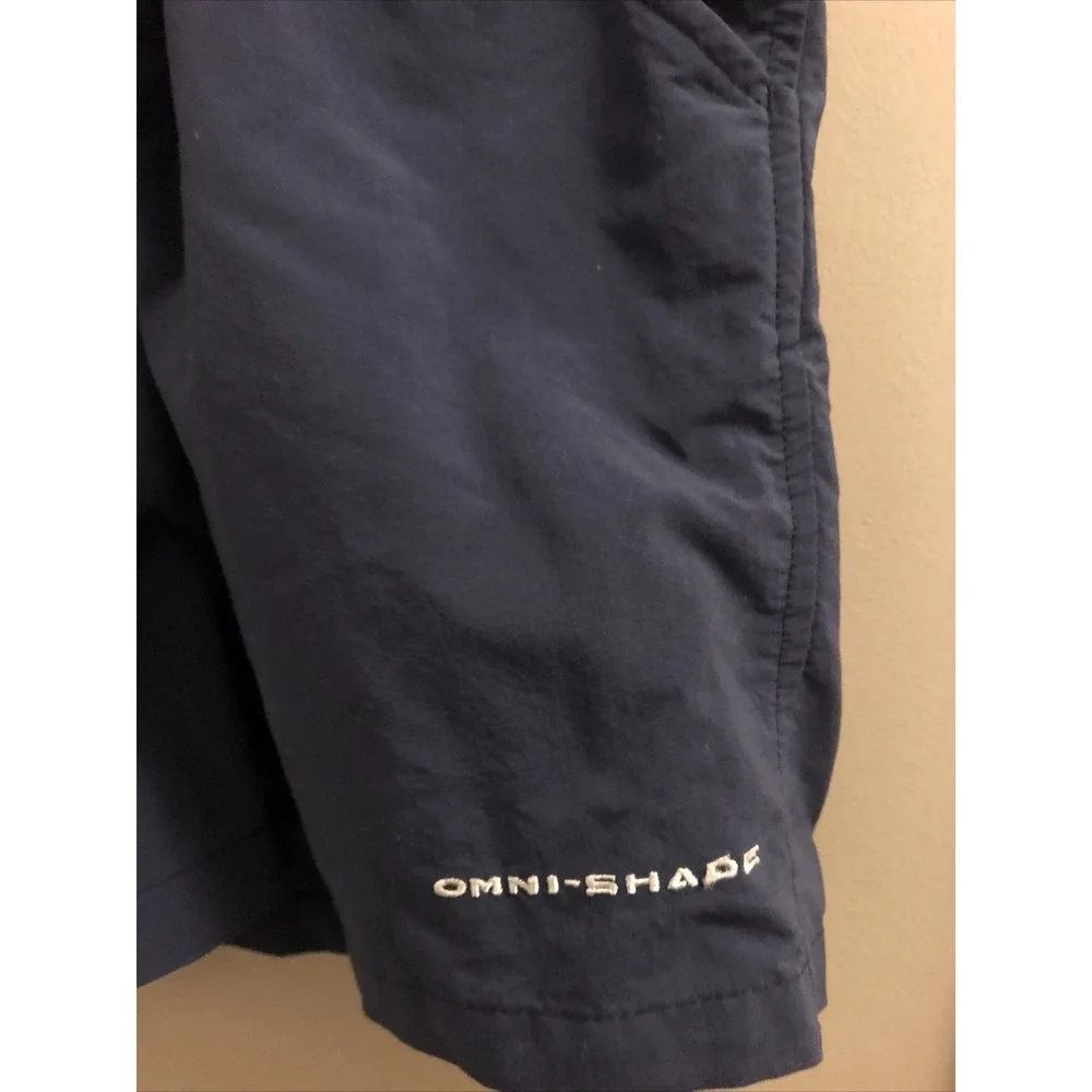 Lot Of 2 Columbia PFG Swim Trunks Adult Small Blue‎ Orange Omni Shade Pockets